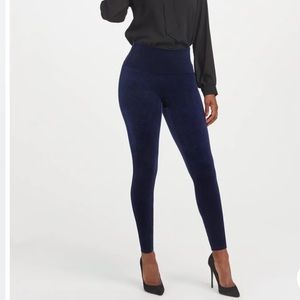Electric Yoga Blue Velvet Leggings